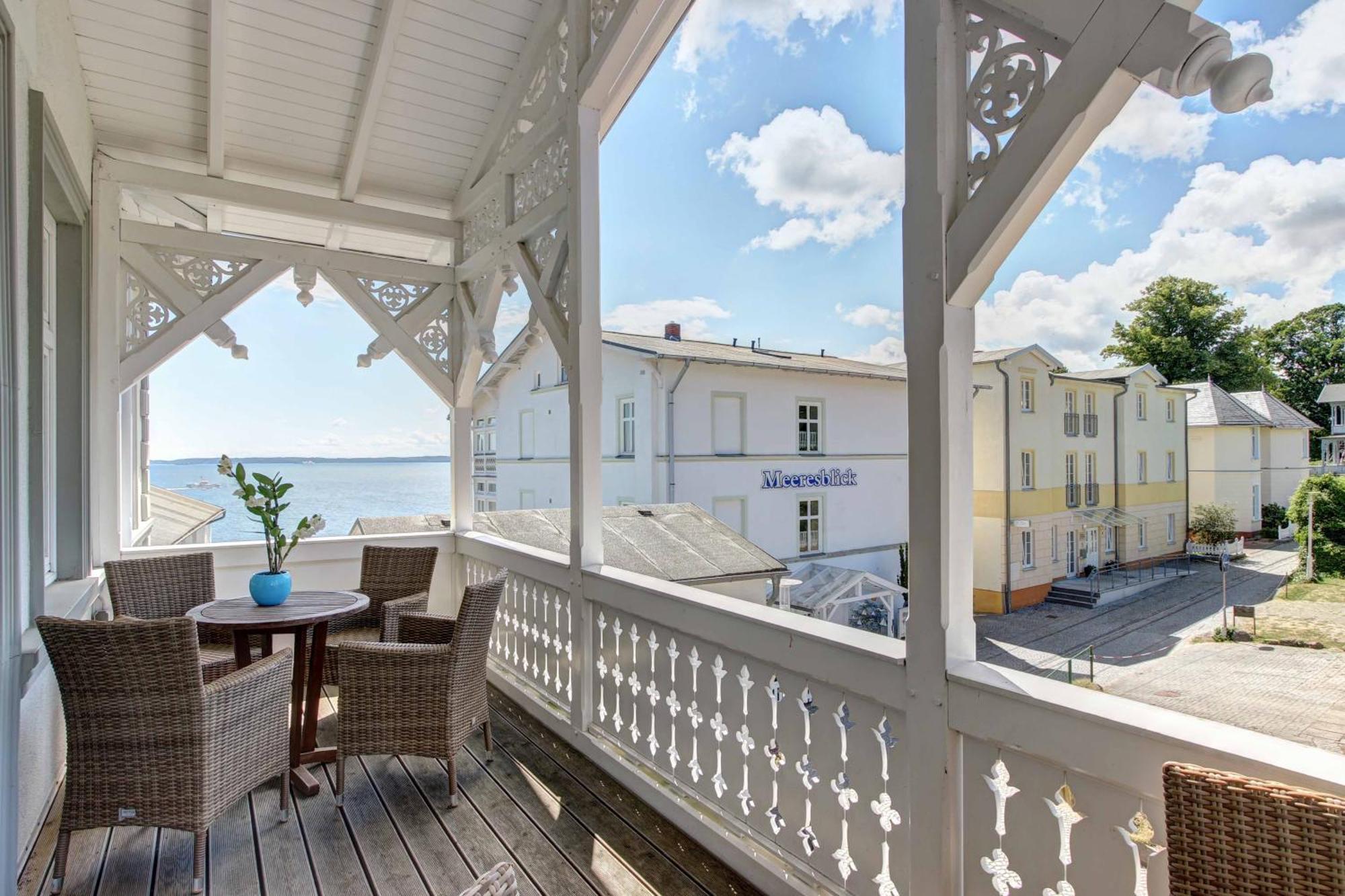 Villa Fernsicht - Wohnung Nr 1 - Mit Meerblick Зассніц Екстер'єр фото