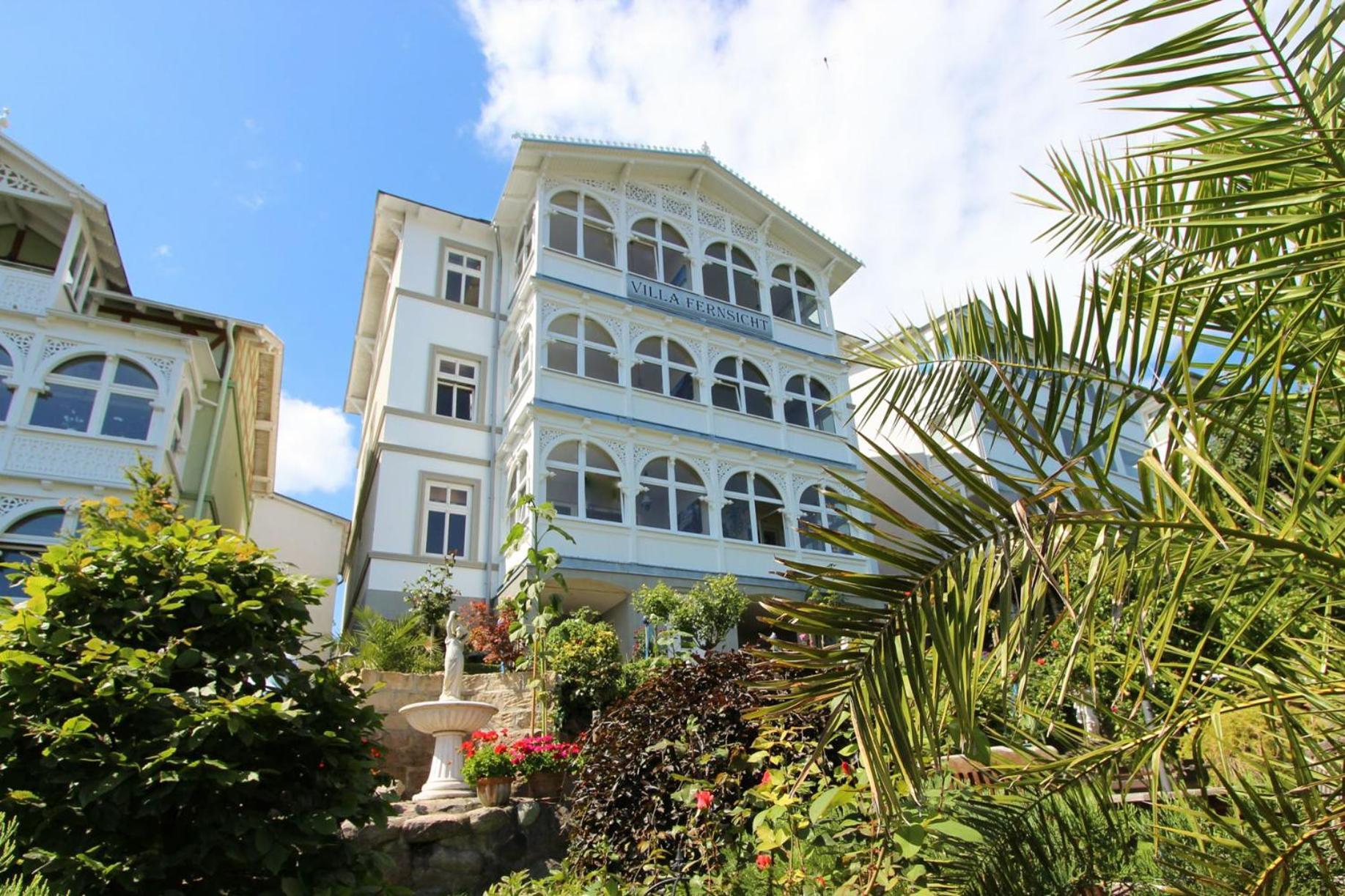 Villa Fernsicht - Wohnung Nr 1 - Mit Meerblick Зассніц Екстер'єр фото