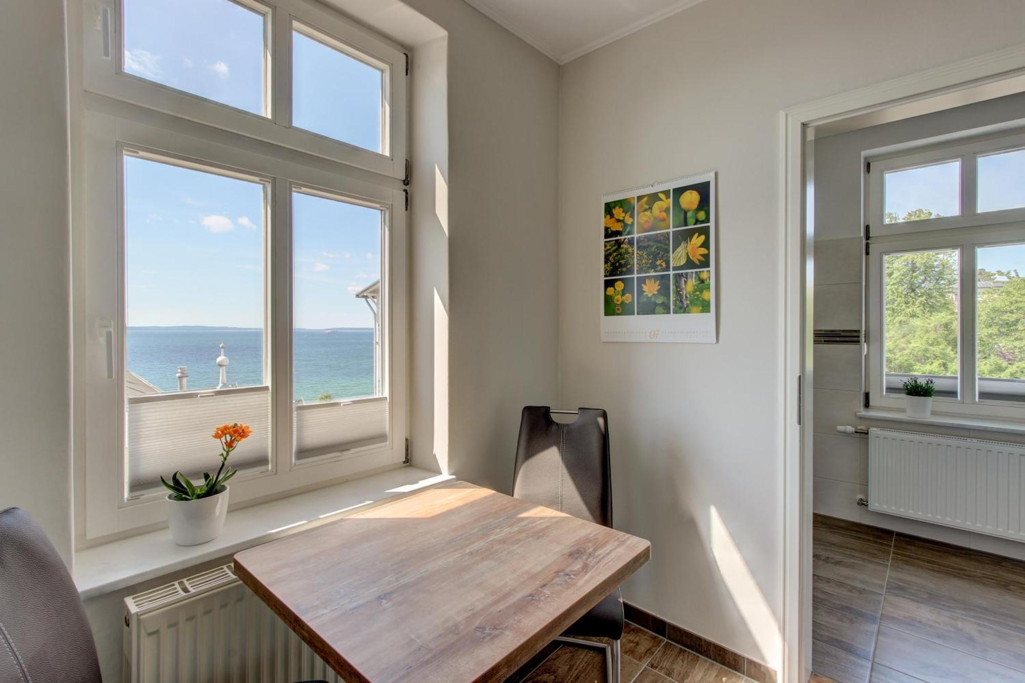 Villa Fernsicht - Wohnung Nr 1 - Mit Meerblick Зассніц Екстер'єр фото